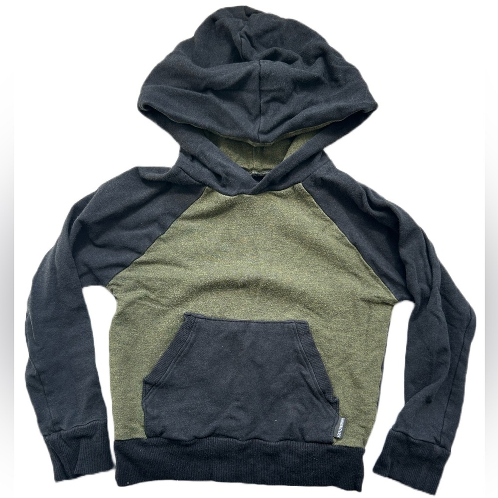 Kids Green and Black Hoodie